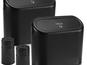Accmor Car Trash Can with Lid