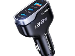 3 Multi Ports USB C Car Charger