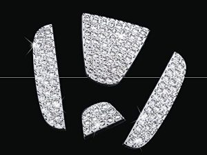 Bling Steering Wheel Emblem Compatible with Honda