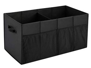 MaidMAX Trunk Organizer for Car SUV Storage with Two Handles and Side Pockets