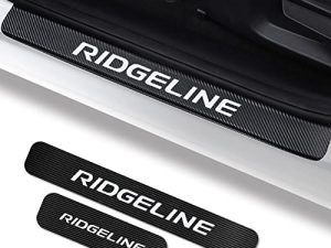 4Pcs Car Door Sill Protector for Honda Ridgeline Accessories Fit for Ridgeline 2005-2021