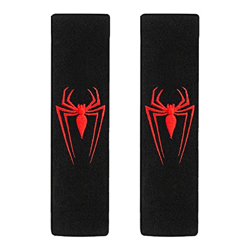 BONFUS 2Pcs Seat Belt Covers Shoulder Pads for Spiderman BONFUS 2Pcs Seat Belt Covers Shoulder Pads for Spiderman