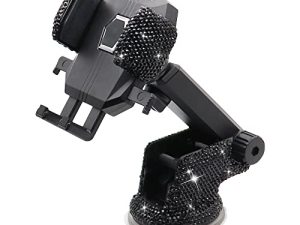 LYCARESUN Bling Phone Mount Holder for Car