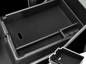 MARCHFA Center Console Organizer Tray Compatible for Kia Sportage 2023 NQ5 Accessories Armrest Box Oragnizer Tray Divider Secondary Storage Box for Sportage 2023 NQ5