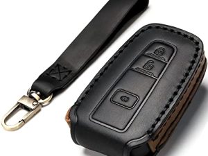 ZiHafate Car Key Fob Cover Case Compatible with Toyota Keyless Remote Control 2022、2021、2020、2019、2018、2017、2016 RAV4 Camry Corolla Avalon Tacoma Highlander 4Runner Tundra Prius Prado etc.（BN-Black） …