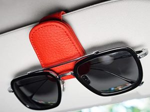 Artilife Magnetic Leather Sunglass Holder for Car