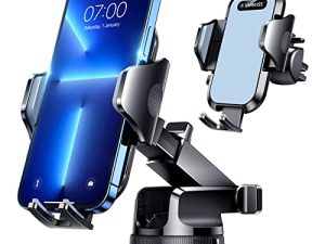 VANMASS [Upgraded] Universal Car Phone Mount [Super Suction Cup] Dashboard Phone Holder Stand