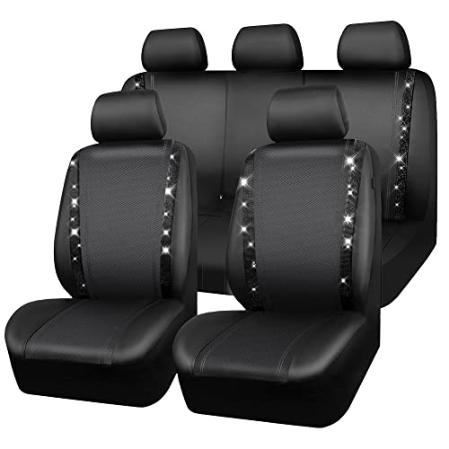 CAR PASS Bling Car Seat Covers Full Set CAR PASS Bling Car Seat Covers Full Set