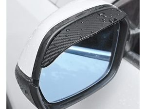 2PCS Car Rear View Mirror Rain Visor Guard