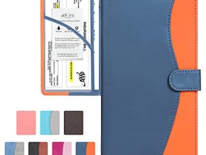 FORYOU Car Registration and Insurance Holder Car Document Holder Registration and Insurance Card Holder for Cards