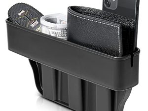 Paffenery Car Seat Gap Filler Organizer Storage Box for Car Seat Organizer Between Seats