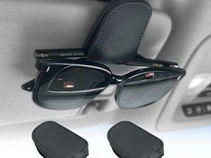 2 Pieces Sunglass Holder for Car Visor