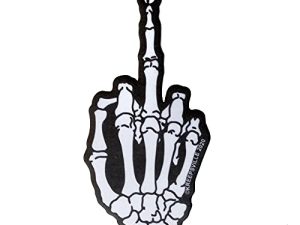 kreepsville 666 Hanging Car Air Freshener Spooky Scent (Middle Finger)