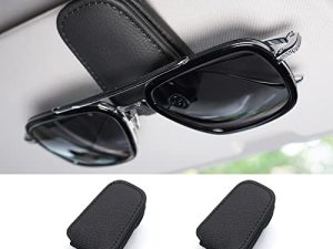 Artilife Magnetic Leather Sunglass Holder for Car