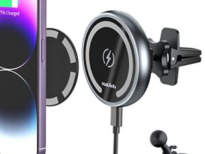 Magnetic Wireless Car Charger for Magsafe Mount iPhone 14/14 Pro Max/Mini/13/13 Pro/13 Pro Max/ 13 Mini/12/12 Pro/ 12 Pro Max/12 Mini