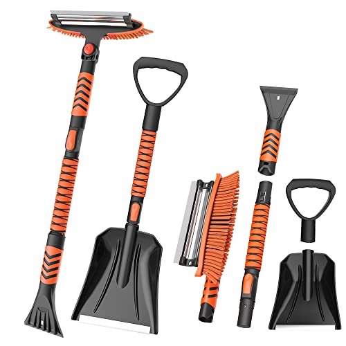 VOLTASK Extendable Snow Brush with Ice Scraper VOLTASK Extendable Snow Brush with Ice Scraper