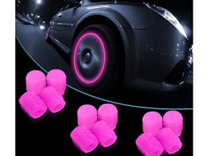 12PCS Fluorescent Car Tire Valve Stem Caps