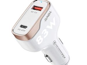 SUNDA 83W Dual Ports USB C Fast Car Charger