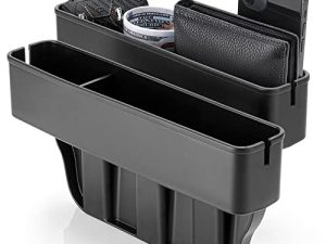 Paffenery Car Seat Gap Filler Organizer Storage Box for Car Seat Organizer Between Seats