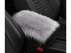 Furry Auto Center Console Cover Pad