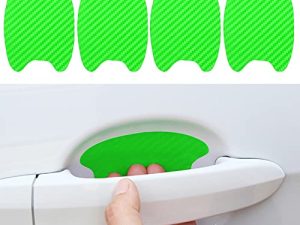 DWARFOO 4PCS Car Door Handle Sticker