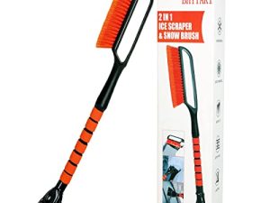 BHYTAKI Snow Brush and Detachable Ice Scraper