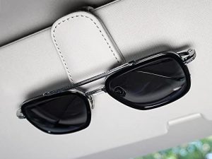 Artilife Magnetic Leather Sunglass Holder for Car