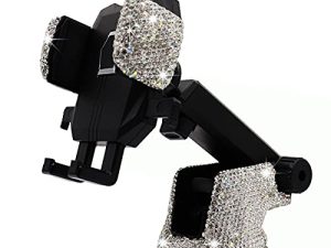 LYCARESUN Bling Car Phone Mount Holder