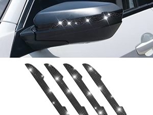 4 PCS Bling Rhinestone Car Door Handle Scratch Protector