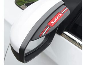 2PCS Car Rear View Mirror Rain Eyebrows