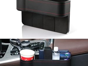 Amiss Car Seat Gap Filler Space Storage Box