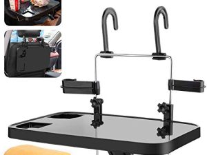 AutoChoice Foldable Car Seat Back Portable Tray for Food Dining Drink and Laptop