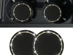 2 Pack Car Bling Cup Holder Coaster