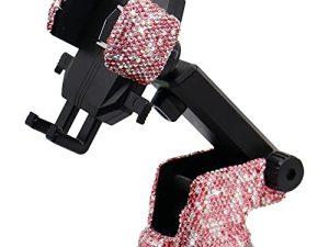 LYCARESUN Bling Car Phone Mount Holder