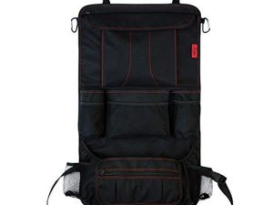 Lusso Gear Heavy Duty Back Seat Car Organizer Extra Large for Powerful Protection