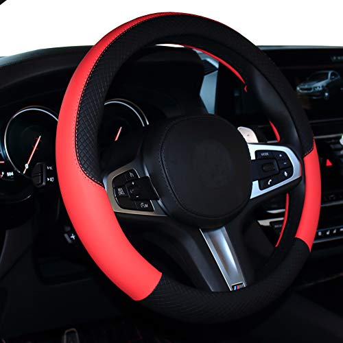 SHIAWASENA Car Steering Wheel Cover SHIAWASENA Car Steering Wheel Cover