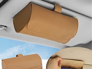 Dualshine Universal Car Sunglass Holder Sunglass Case