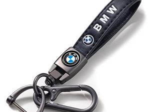 Leather Car Keychain