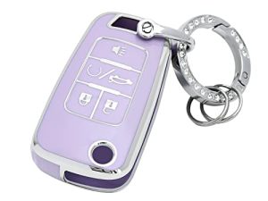 OFFCURVE for Chevy Key Fob Cover with Keychain
