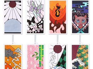 D2ucco 8Pcs Anime Hanging Air Fresheners for Cars