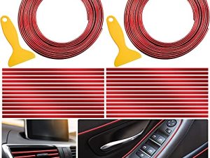 32 Feet Car Interior Moulding Trim and 20 Car Air Conditioner Vent Outlet Trim