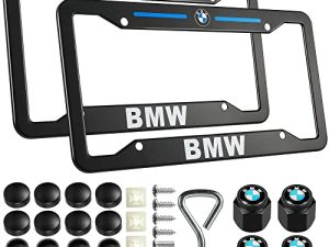 Black License Plate Frames