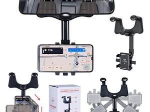 360°Rotatable and Retractable Car Phone Holder