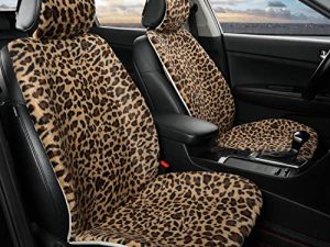 Black Panther Fuzzy Faux Fur Car Seat Cover