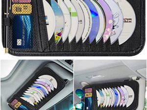 Ouzorp Car CD Case Holder