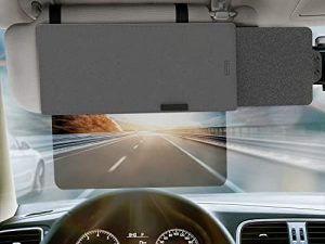 SAILEAD Polarized Sun Visor Sunshade Extender for Car with Polycarbonate Lens