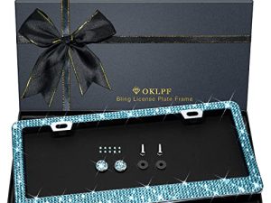 Bling License Plate Frame for Women