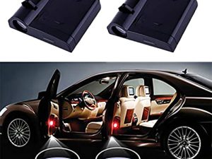 SCYYDS compatible with Ford Welcome Light 2 pcs Wireless car Projection lamp