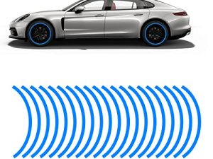 16PCS 17''-19'' Reflective Wheel Rim Stripe Decal