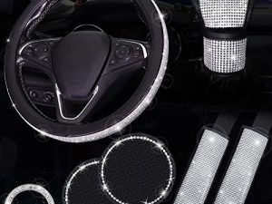ToBeQueen Bling Car Accessories for Women